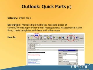 Evernote(D)Category:  MeetingsDescription:Evernote makes it easy to remember things big and small from your notable life using your computer, phone, and the web. Get started today with a free account.Site: www.evernote.com