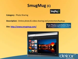 Category:  Online Image/Photo EditorDescription:  Free alternative to Photoshop provides a variety of tools to create and edit images.Site: www.pixlr.comPixlr(D)