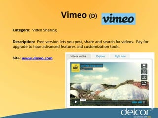Category:  Search EngineDescription:  A “dashboard” version of Google that lets you create a visual theme, drag and drop sections, add gadgets (e.g. news, pictures, weather, stocks), track blogs and more.  Follows you on every device.Site: www.igoogle.comiGoogle(L)