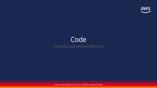 © 2018, Amazon Web Services, Inc. or its affiliates. All rights reserved.
Code
https://github.com/safrooze/LSTNet-Gluon
 