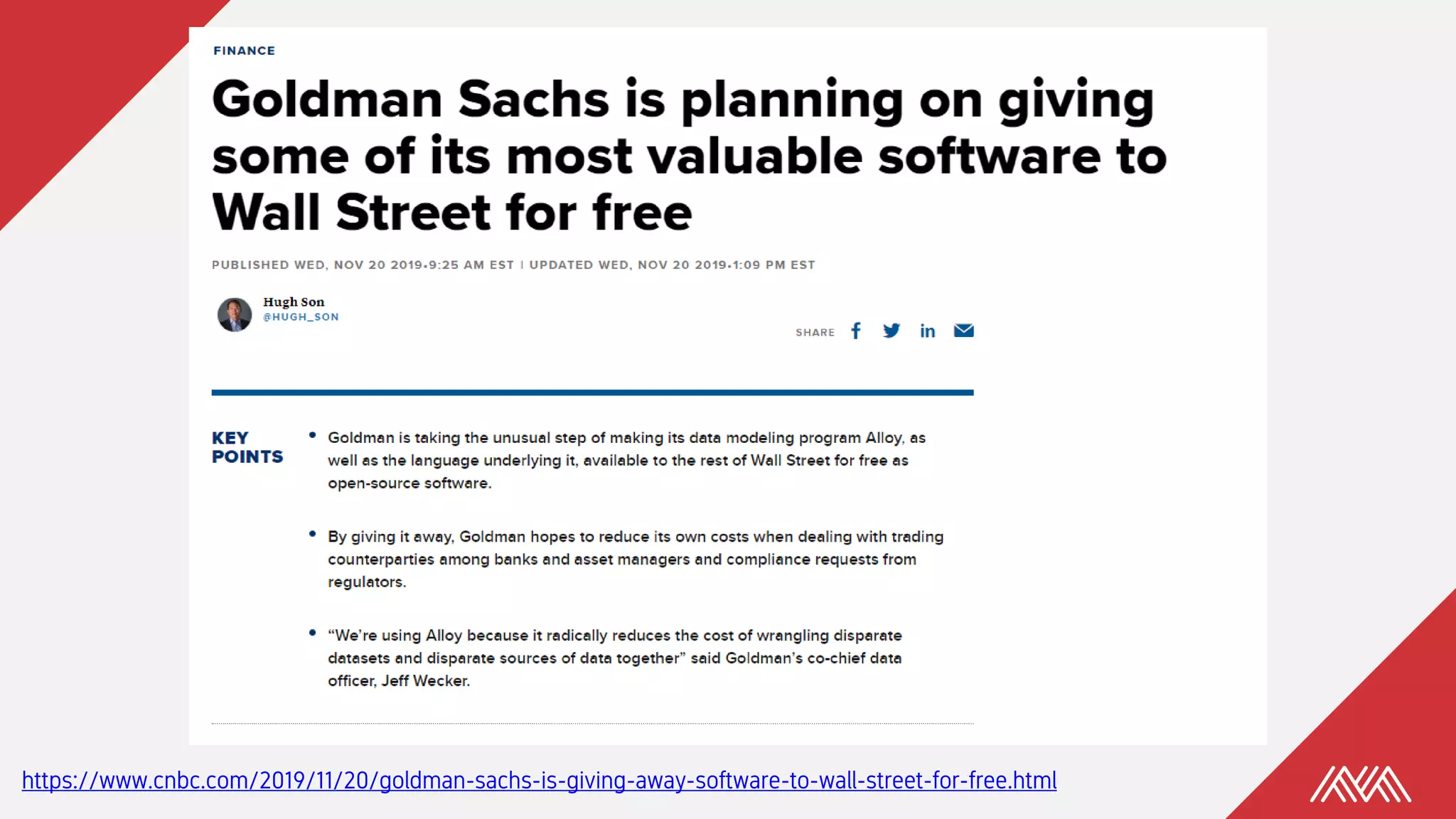 https://www.cnbc.com/2019/11/20/goldman-sachs-is-giving-away-software-to-wall-street-for-free.html