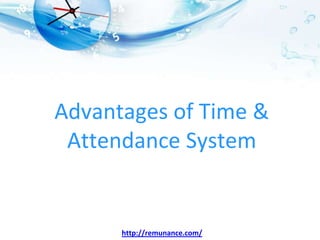 Time and attendance system | PPTX