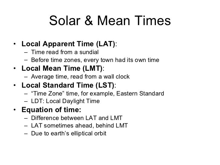 Time And Calendars 2009