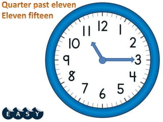 Time and date