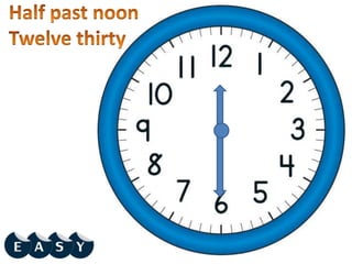 Time and date