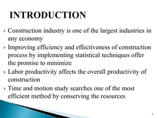 TIME AND MOTION STUDY IN CONSTRUCTION INDUSTRY.pptx