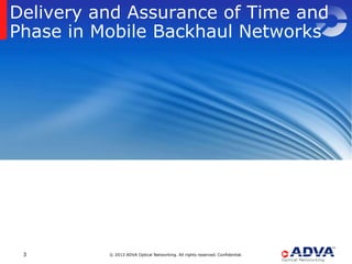 Time and Phase Delivery | PPTX
