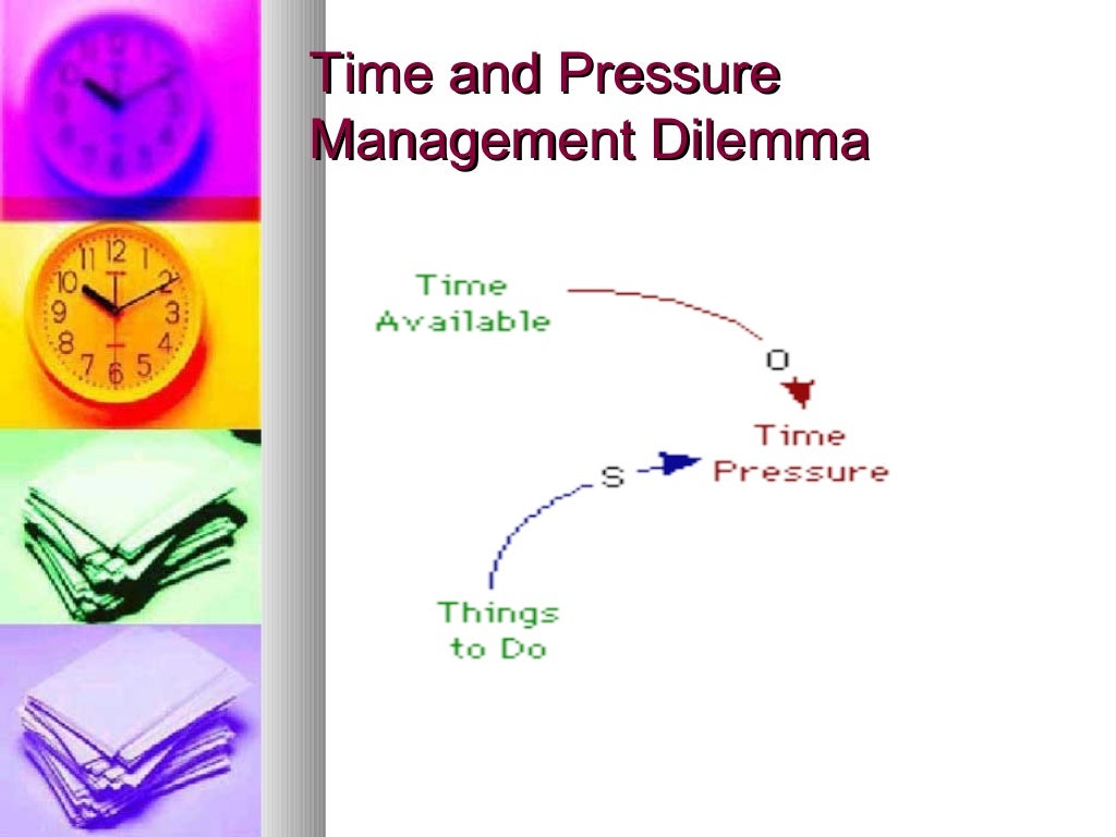 Time and Pressure Management