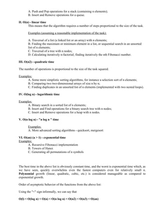 Time and space complexity | DOC