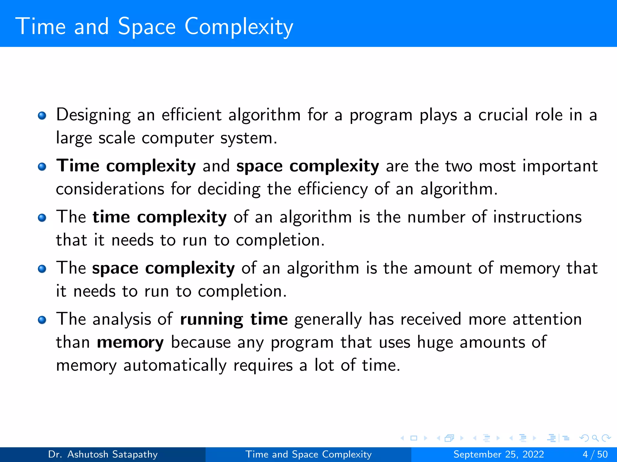 Time And Space Complexity Ppt Time And Space Complexity Ppt