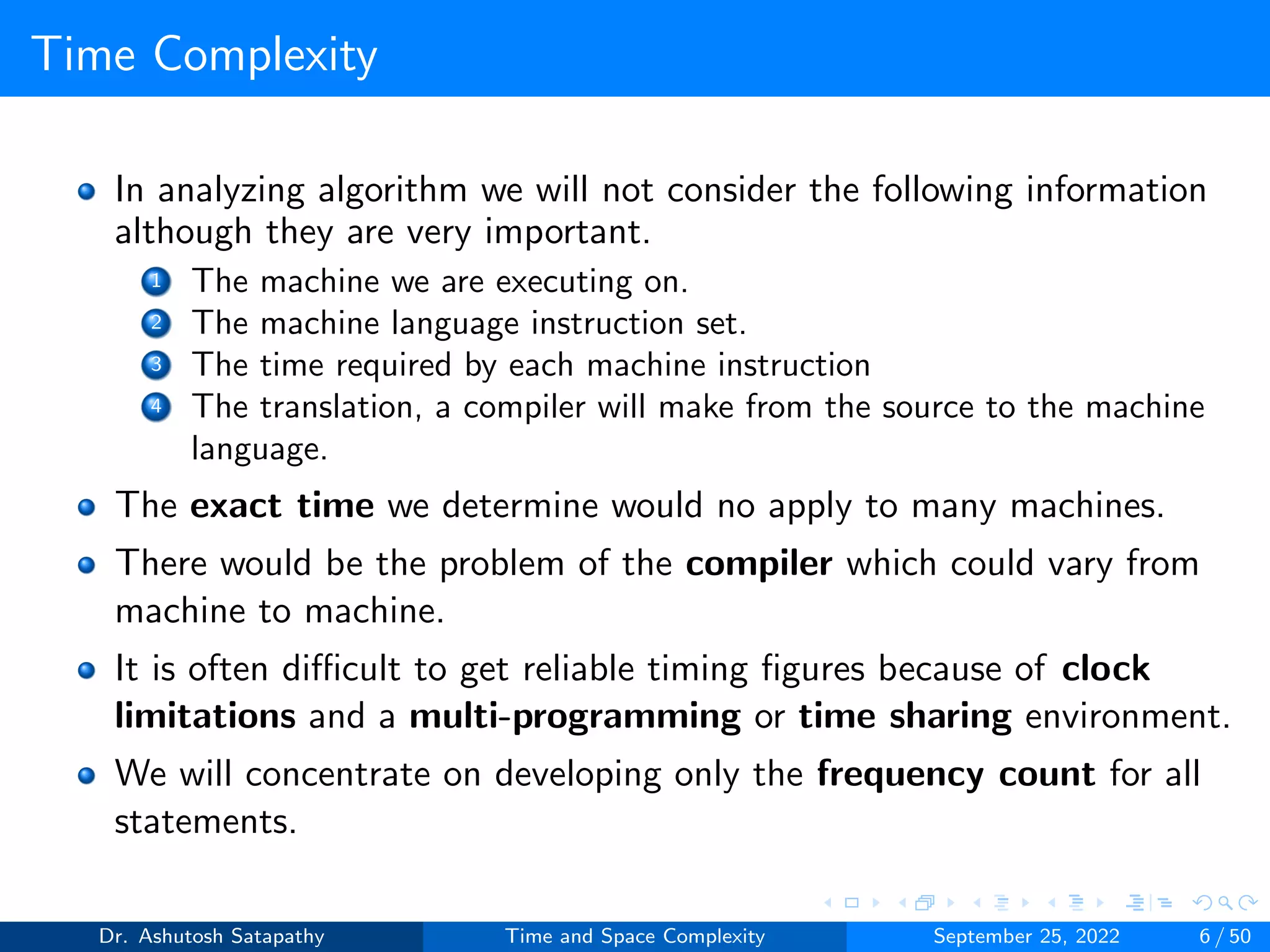 Time and Space Complexity | PDF