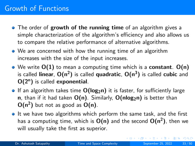 Time and Space Complexity | PDF | Programming Languages | Computing