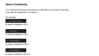 Time and Space Complexity Analysis.pptx | Programming Languages | Computing