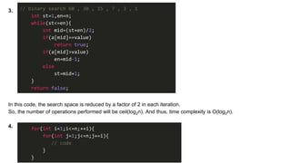 Time and Space Complexity Analysis.pptx | Programming Languages | Computing