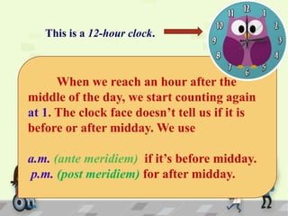 Time and timetables (2) | PPTX
