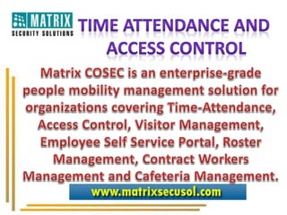 Time Attendance Management System