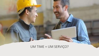 UM TIME = UM SERVIÇO?
 