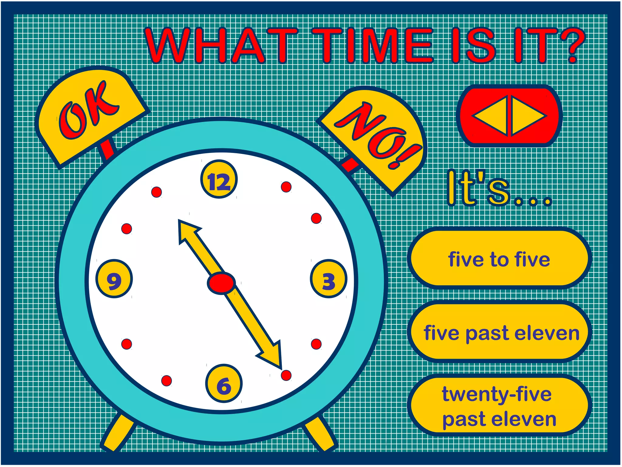 TELLING THE TIME - PPT GAME | PPT