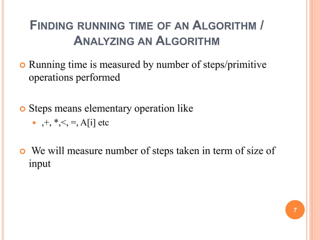 Time complexity.ppt | Programming Languages | Computing