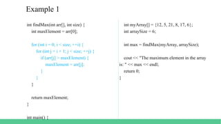Time Complexity and its measures with specific examples | PPTX