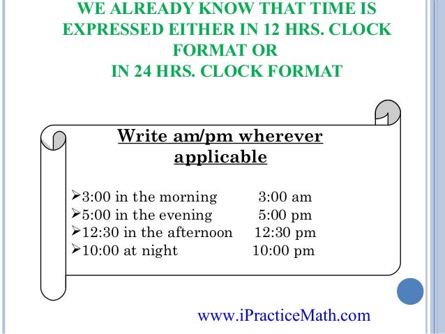 How to write pm