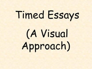 Timed Essays (A Visual Approach)   