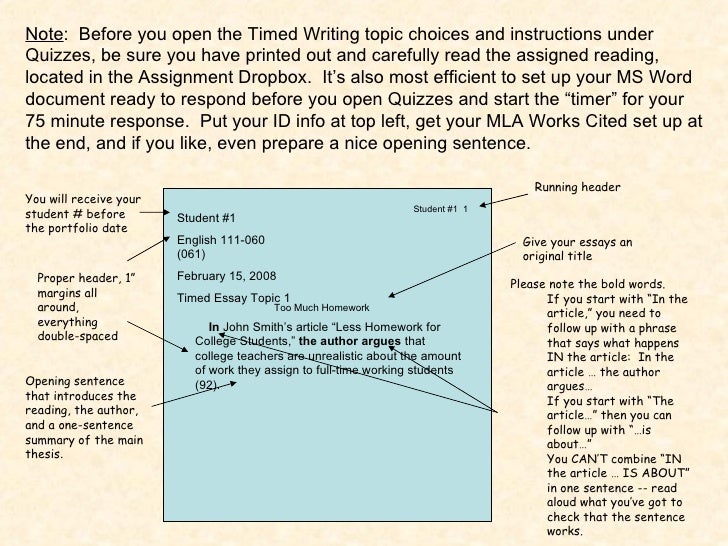 Timed essays are bad picture