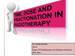 Dr. Ankita Pandey
JR III
Deptt. Of Radiotherapy and Radiation Medicine
IMS, BHU
 