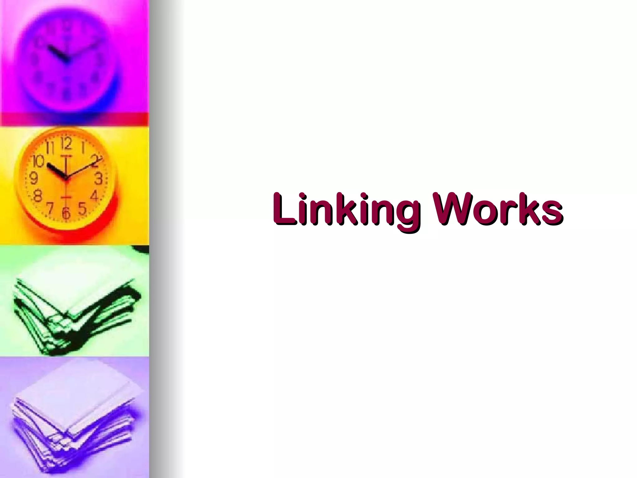 Linking Works 