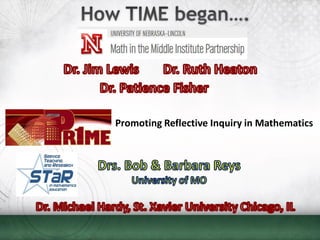 Promoting Reflective Inquiry in Mathematics
 