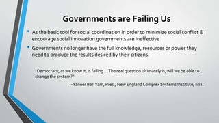 Time for a new paradigm of government