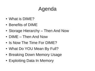 Time For D.I.M.E? | PDF