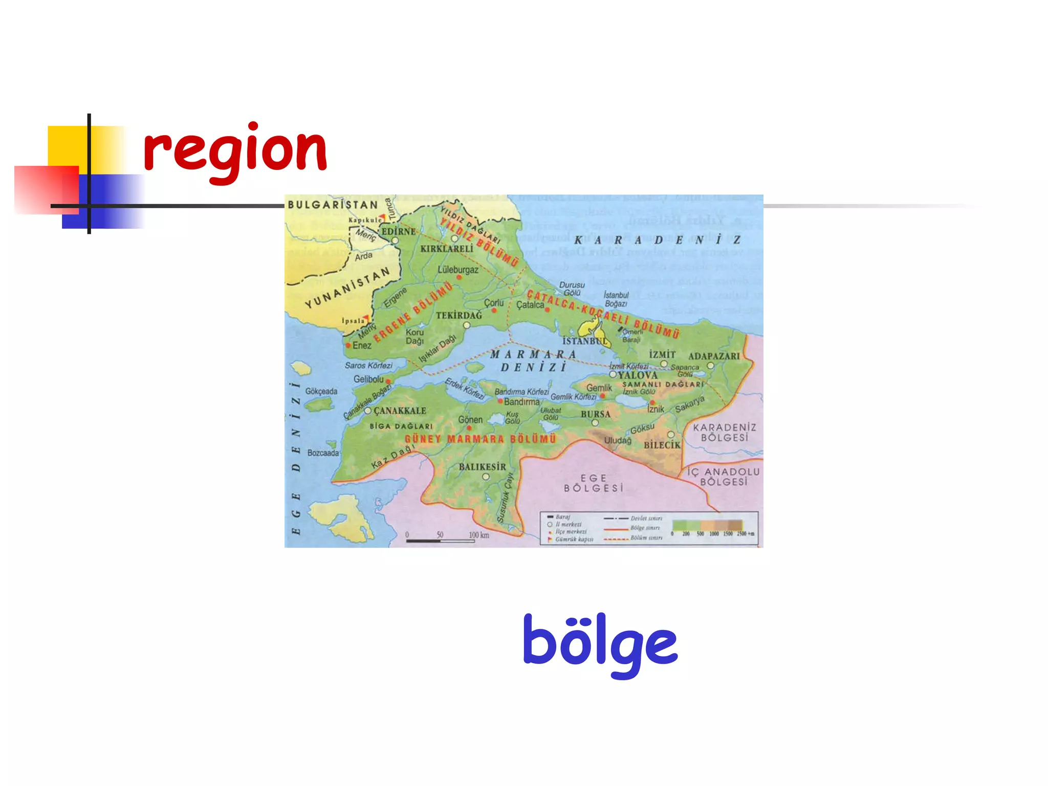 region bölge
