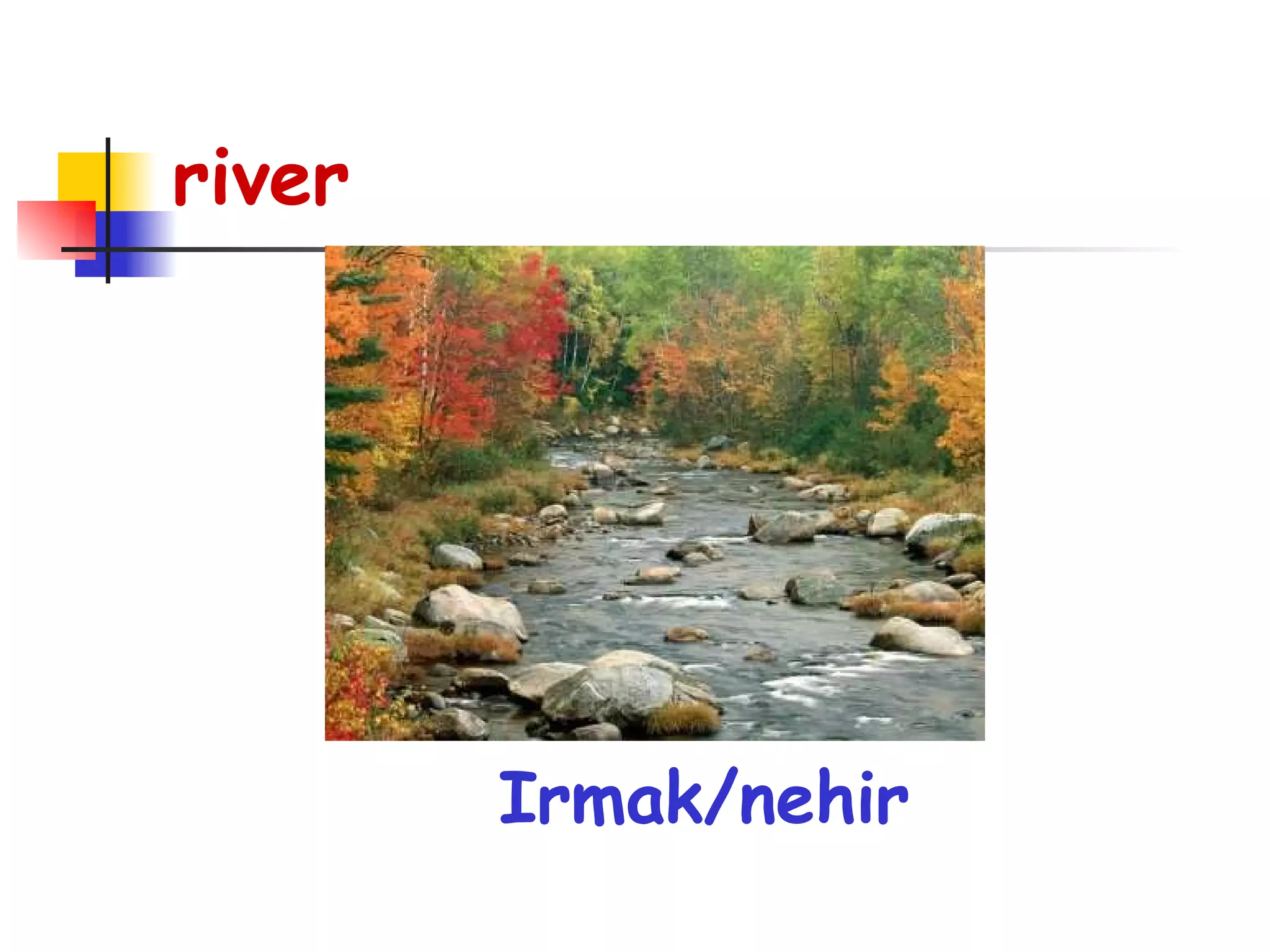 river Irmak/nehir