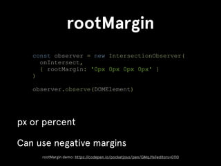 Time for intersection observer | PDF
