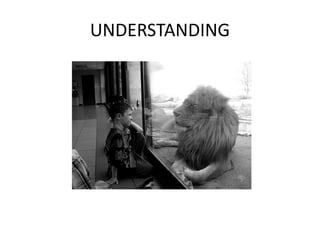 UNDERSTANDING
 