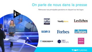 On parle de nous dans la presse
Retrouvez nos principales parutions en cliquant sur les logos
 