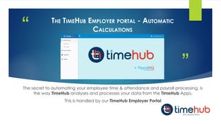 TimeHub - Who Worked When | PDF