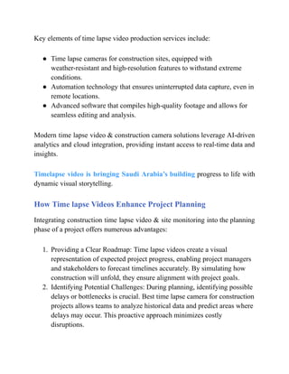 Project Time Lapse Example Timelapse Video Production_ Bridging Planning & Execution.pdf