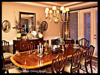 Vintage Dining Room