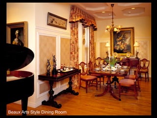 Beaux Arts Style Dining Room