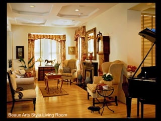 Beaux Arts Style Living Room