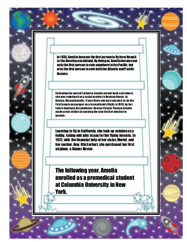 Amelia Earhart Timeline