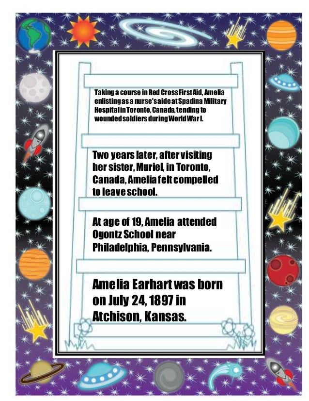Amelia Earhart Timeline
