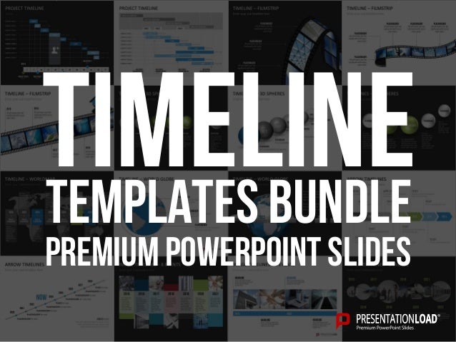 timeline templates bundle for powerpoint