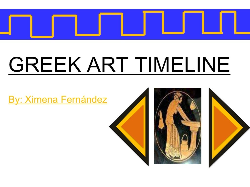 Timeline greek art