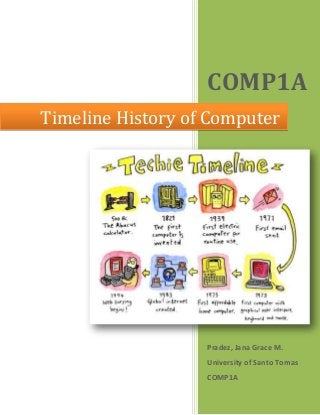 COMP1A
Timeline History of Computer

Pradez, Jana Grace M.
University of Santo Tomas
COMP1A

 