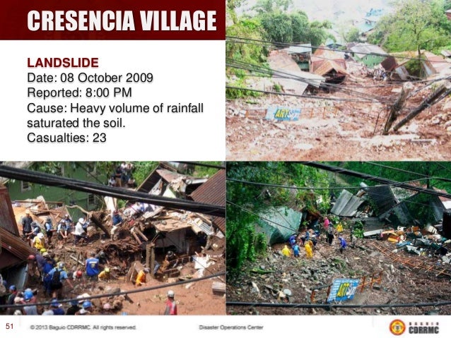 Timeline Of Disasters In Baguio City