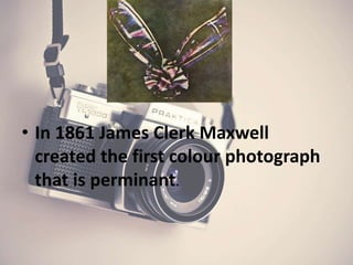 Timeline of camera’s and photography | PPTX