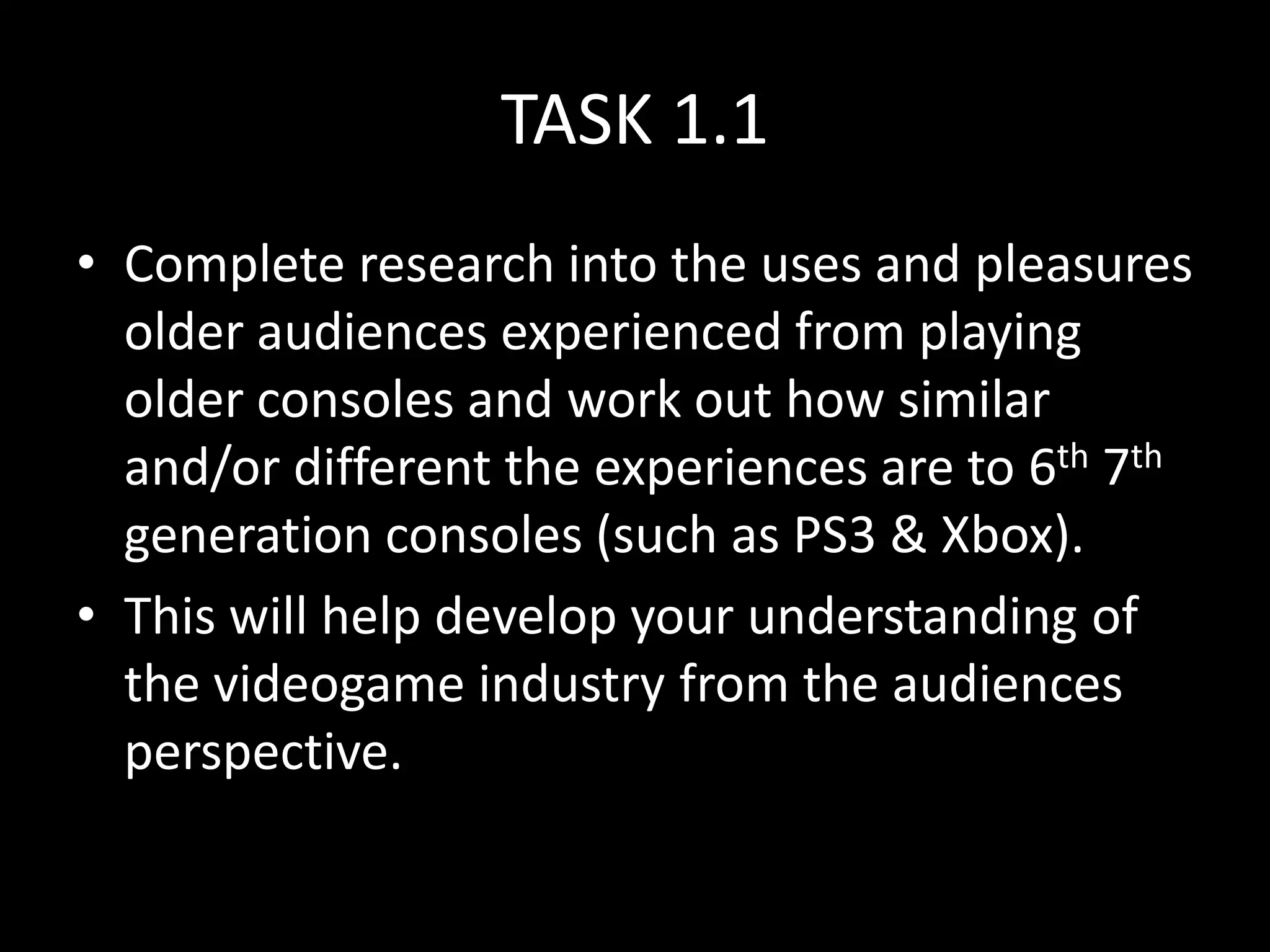 Timeline of Game Consoles